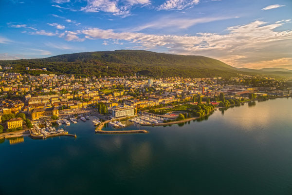 Neuchatel Port Aerial